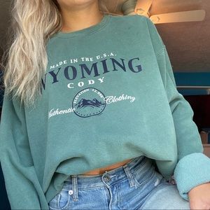 Wyoming Crewneck Hoodie